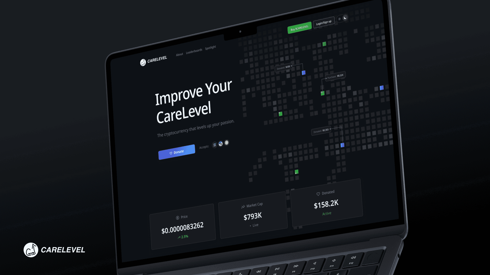 CareLevel Donation Website