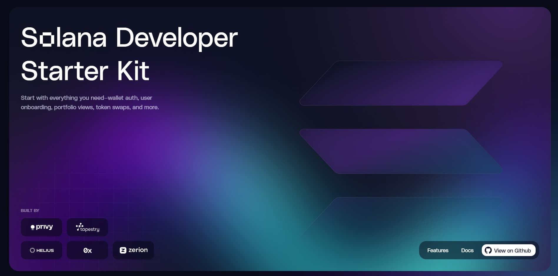 Solana Starter Kit
